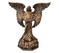 KiBcsLic Angel Statue Made of with Fine Texture Sculpture Figurine Home Accessory Ornament Table Decoration for Living Room Office Bedroom Gift Z, Multi, L