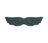 KiBcsLic Angel Wing Keyboard Wrist Cushion Desk Elbow Pad Computer Arm Rest for Family Friends Working Typist Workshop Laptop, Dark Green