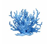 KiBcsLic Artificial Mountain Aquarium Decor Hiding Caves Aquarium Rock Decoration Freshwater and Saltwater Landscape, Blue Artificial Coral