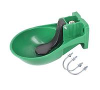 KiBcsLic Automatic Cow Drinking Water Bowl, Sheep Calves Waterer Cups for Farm Animals, Dogs, Green