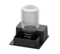 KiBcsLic Automatic Reptile Water Dispenser, Feeding Accessories, Easy-to-clean Water Dispenser, Drinking Aid for Geckos And Turtles, Black