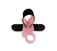 KiBcsLic Badminton Grip Strong Support Badminton Wrist Training Tool for Beginners, Amateur Athletes, Practice, Pink, Right Hand