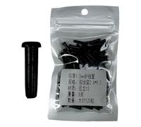 KiBcsLic Badminton Racket Grommets Badminton Racquet Grommets Eyelets Lightweight Badminton Grommets Tube Protection for Tennis Repair, 2.6mmx9.3mm