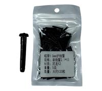 KiBcsLic Badminton Racket Grommets Badminton Racquet Grommets Eyelets Lightweight Badminton Grommets Tube Protection for Tennis Repair, 2.1mmx13mm