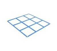 KiBcsLic Bag Toss Set, Tac Toe Throwing Game, Bag for Lawn Target, Educational Toy, Nylon, Suitable for Children, Adults, Families, Camping, Garden, Outdoor Us, blue B