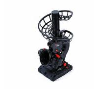 KiBcsLic Baseball Pitching Machine Automatic Launcher Feeder Batting Practice Equipment With Tripod Mount Material Adjustable Speed And Angle Suitable for practice backyard skill development
