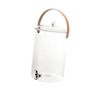 KiBcsLic Beverage Dispenser, Lightweight Beverage Container, Made of PP, Portable Solution for Refrigerator, Kitchen, Patio, Camping, Gatherings, Dome and XXL