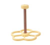 KiBcsLic Bird Perch Toy, Rotating Windmill, Funny, Playful, Easy Installation, Bird Toy, for Cockatiels, Yellow