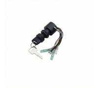 KiBcsLic Boat Ignition Switch with Keys 3-Position Marine Ignition Switch Universal for Outboards Motor, Mercury Start Switch Assembly
