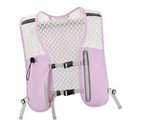 KiBcsLic Breathable Running Jacket with Large Capacity Backpack And Easy Access Pocket, Suitable for Outdoor Sports And Hiking, Purple