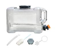 KiBcsLic Camping Water Canister, Versatile And Portable, Including Cleaning Brush, Ideal for Picnics, Office And Van, 12L