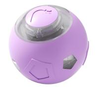KiBcsLic Cat Teasing Ball with And Light Features for Home And Yard, violet
