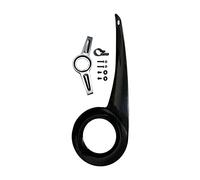 KiBcsLic Chain Guard with Chain Guard And This Cover As A Chainring Guard Protects Trouser Legs for Commuters And Leisure, Black of Tail Buckle