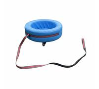 KiBcsLic Children's Pull Cart Sense Sensory Development Team Building Padded Pull Wheel Toy for Sports Day, Blue