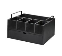 KiBcsLic Coffee Bar Station Organizer Storage Rack for Table Break Room Restaurant