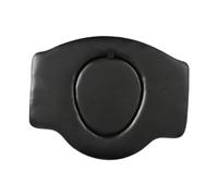 KiBcsLic Commode Seat Cushion, Padded, Toilet Cushion, Commode Chair Seat Pad for Home Disabled, Stainless Steel