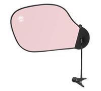 KiBcsLic Computer Cubicle Light Shade Bendable Arm with Clamp for Blocking Overhead Light Professional 360° Swivel, Pink
