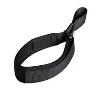 KiBcsLic Dog Leash Wrist Strap, Short, Nylon, Adjustable Leash Attachment, Padded Handle for Reliable Guidance During Walks And Training, black