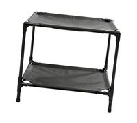KiBcsLic Double-layered Raised Cat Bed, Cooling, Comfortable, Breathable, Made of Oxford, Practical Indoor Next to The Dog Bed
