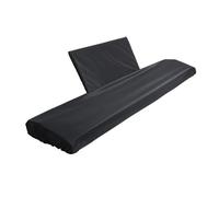 KiBcsLic Dust Cover for Electronic Keyboards, Soft, Lightweight, Washable And Portable, Protects Piano From Dust, 61 keys, L