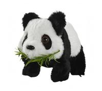 KiBcsLic Electric Stuffed Panda Powered Walking Panda Stuffed Animal Small for Kids, Bamboo Leaf Panda