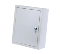 KiBcsLic Electrical Junction Box, Lockable Metal Housing, Weatherproof Distribution System, Dust Protection for Electrical Installations, Charging Stations, Co, 25cmx16cmx30cm