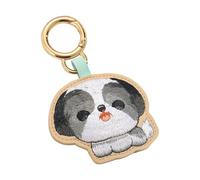 KiBcsLic Embroidered Keychain with Bag Charm - Gift for Thanksgiving, Christmas and The Holidays, Hedgehog