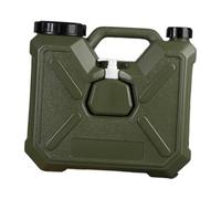 KiBcsLic Emergency Water Storage Tank with Spigot for RV and Hiking, Green, 12L