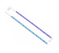 KiBcsLic Erhu Finger Guide Self-Study Erhu Finger Guide Easy to Understand Musical Instrument Accessory for Practice, 36CM Colored 2PCS