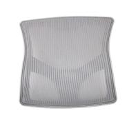 KiBcsLic Exercise Backrest Breathable Mesh Back Cushion And Design Ideal for Recumbent Bikes And Office Chairs As A Replacement Part for Fitnes, grey