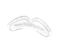KiBcsLic Eyebrow Shaping Template, Easy Positioning Aid for Quick Drawing in The Studio, 11.5cmx3cm