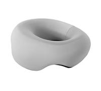 KiBcsLic Face Down Pillow for Massage Prone Pillow Equipment with Hole 29x26x10cm Cushion for Living Room Professional SPA Relaxing, Gray