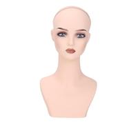 KiBcsLic Female Mannequin Head Manikin Head Bust Holder Display Stand for Personal Use, Style I