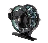 KiBcsLic Fishing Reel, Ice Fishing Reel, Fly Reel, Compact, Cold-resistant with Handle And Stable Construction for Fishing Trips in Ice, 6.5 cmx6 cmx2.5 cm