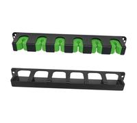 KiBcsLic Fishing Rod Wall Mount, 6 Rod Holder, Shop Window Stand, Vertical Mount