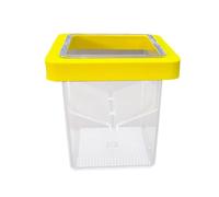 KiBcsLic Floating Fish Breeder Box Acrylic Square Hatchery for Fish Shrimp Betta