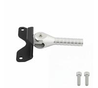 KiBcsLic Foldable Jack-up Lever Easy Installation Manual Lifting Pull Rod for DIY Mechanics, Chrome