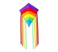 KiBcsLic Foldable, Large Model, with Long Tail And String, Ideal As A Birthday Gift for Children And Adult Beginners, Violet Head