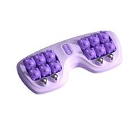 KiBcsLic Foot Massage Tool Double Foot Massage Roller Comfortable Home Office Use for Mom Dad Friends Birthday Long Sitting Gift, Purple