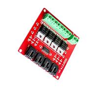 KiBcsLic Four Channel Switch Module MOSFET 4 Route Button IRF540 V2.0 for DIY
