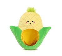 KiBcsLic Fuzzy Corn on the Cob Hat Silly Humorous Corn Hat Crazy Headwear for Kids