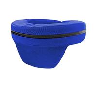 KiBcsLic Go-Kart Neck Protector, Neck Wrap, Lightweight Accessory, Multifunctional Shock Absorption Support for Competition Indoor Training, blue aldult