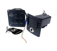 KiBcsLic Guitar Pickup Preamp, Pre-wired, Turner Preamp Replacement, Performance, for Beginners, with Battery