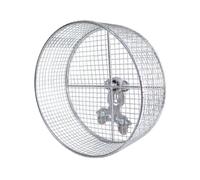 KiBcsLic Hamster Exercise Wheel Wire Mesh Fun to Play And Run Metal Training for Gerbils