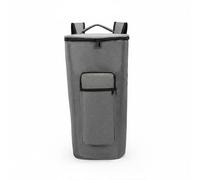 KiBcsLic Hand Drum Gig Bag Thickened Padding Hand Drum Bag Shockproof Backpack for Artists, Gray, 10 Inch