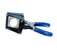 KiBcsLic Handheld ID Photo Picture Punch Cutter Round Cutting Tools, 32mm
