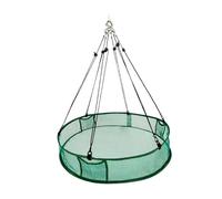 KiBcsLic Hanging Hoop Feeder, Tray, Large Bird Feeder, Bird Feeder for The Garden Lawn Outdoors, 51cmx11cm