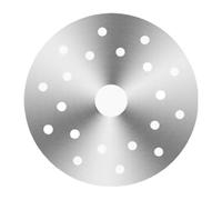 KiBcsLic Heat Plate Kitchen Gadget Stainless Steel Induction Plate Adapter Fast Defrosting Tray Features Material Suitable for Family Cooking, Multi, 14.8cm