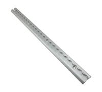 KiBcsLic Heavy-duty L-shaped Anchor Rail, Tie-down Bar, And Fixing Rail with Anti-rattle Locking Mechanism for Quiet Transport. Suitable for Flatbed Trailers, 100cmx4.5cmx1.02cm