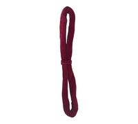 KiBcsLic Hoop Hand Loop Strap Noose for Acrobatics Dance Training Handle Grip Attachment in Polyester Suitable for Gymnastics Home Exercises, Dark Red